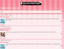 Tablet Screenshot of iamaddictedtorecipes.blogspot.com