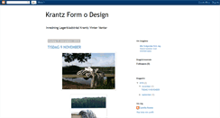 Desktop Screenshot of krantzformodesign.blogspot.com