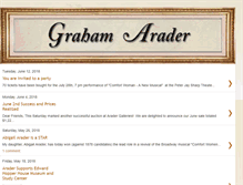 Tablet Screenshot of grahamarader.blogspot.com