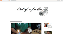 Desktop Screenshot of bird-of-a-feather.blogspot.com