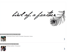 Tablet Screenshot of bird-of-a-feather.blogspot.com