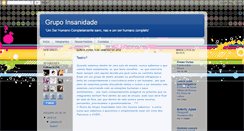 Desktop Screenshot of grupoinsanidade.blogspot.com