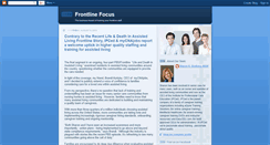 Desktop Screenshot of frontlinefocus.blogspot.com