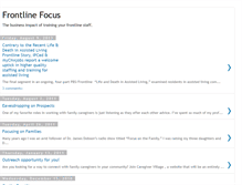 Tablet Screenshot of frontlinefocus.blogspot.com