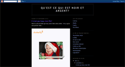 Desktop Screenshot of noiretargent.blogspot.com