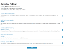 Tablet Screenshot of jaroslavpelikan.blogspot.com
