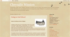 Desktop Screenshot of chrysalismission.blogspot.com