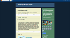Desktop Screenshot of kulturniturizam-cg.blogspot.com