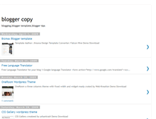 Tablet Screenshot of bloggercopy.blogspot.com