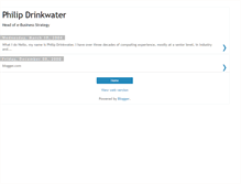 Tablet Screenshot of drinkwater.blogspot.com