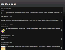Tablet Screenshot of 1bioblogspot.blogspot.com