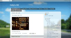 Desktop Screenshot of hollyshill.blogspot.com