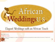 Tablet Screenshot of africanweddingsus.blogspot.com
