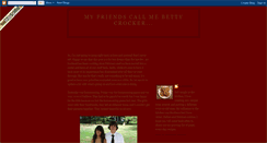 Desktop Screenshot of belikebetty.blogspot.com