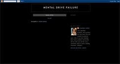 Desktop Screenshot of mentaldrivefailure.blogspot.com