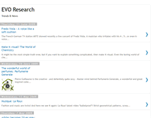 Tablet Screenshot of evoresearch.blogspot.com