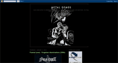 Desktop Screenshot of metaldemos666.blogspot.com