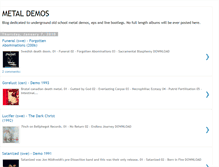 Tablet Screenshot of metaldemos666.blogspot.com