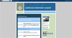 Desktop Screenshot of cameroon-american-council.blogspot.com