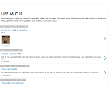 Tablet Screenshot of life-as-it-is-life.blogspot.com