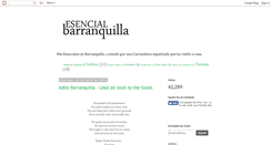 Desktop Screenshot of esencialbarranquilla.blogspot.com