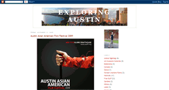 Desktop Screenshot of exploringaustin.blogspot.com