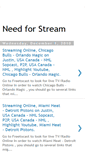 Mobile Screenshot of needforstream.blogspot.com