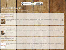 Tablet Screenshot of dailydecorator.blogspot.com