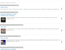 Tablet Screenshot of movimientociudadanocartagena.blogspot.com