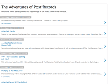 Tablet Screenshot of post-records.blogspot.com