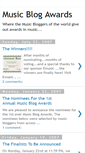 Mobile Screenshot of musicblogawards.blogspot.com