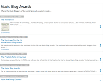 Tablet Screenshot of musicblogawards.blogspot.com