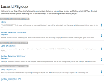 Tablet Screenshot of lucaslifegroup.blogspot.com