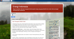 Desktop Screenshot of energi-dunia.blogspot.com