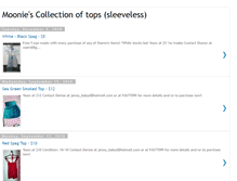 Tablet Screenshot of mooniescollectiontops.blogspot.com