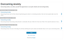 Tablet Screenshot of overcoming-anxiety.blogspot.com