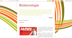 Desktop Screenshot of biotec-esac.blogspot.com