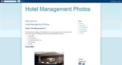 Desktop Screenshot of hotelmanagementphotos.blogspot.com