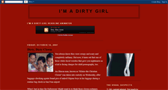 Desktop Screenshot of imadirtygirl.blogspot.com