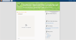 Desktop Screenshot of goodtolove.blogspot.com