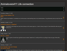 Tablet Screenshot of animelovers411lifeconnection.blogspot.com