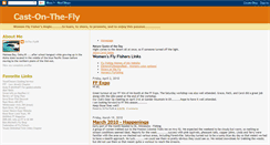 Desktop Screenshot of cast-on-the-fly.blogspot.com
