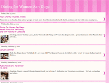 Tablet Screenshot of diningforwomensd.blogspot.com