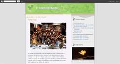 Desktop Screenshot of elindefinidobender.blogspot.com
