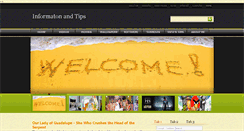 Desktop Screenshot of informationandtips.blogspot.com