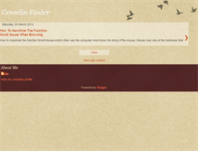 Tablet Screenshot of gosselin-garb-finder.blogspot.com