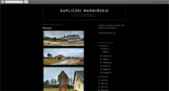 Desktop Screenshot of kapliczki.blogspot.com