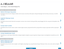 Tablet Screenshot of aj-belajar.blogspot.com