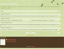 Tablet Screenshot of margaretdunlop.blogspot.com
