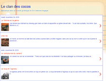 Tablet Screenshot of leclandescocos.blogspot.com